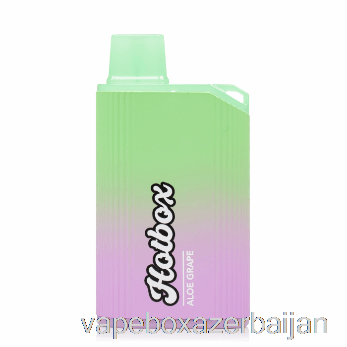 E-Juice Vape Puff Brands Hotbox 7500 Disposable Aloe Grape